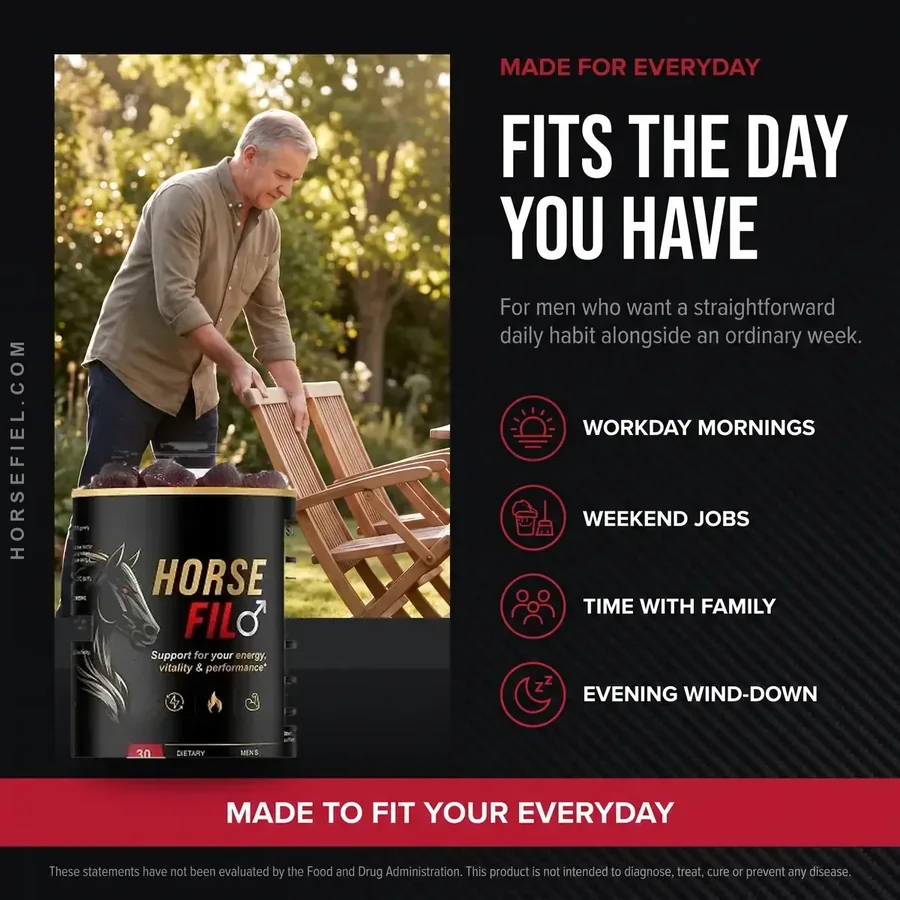 Made for everyday: workday mornings, weekend jobs, time with family, evening wind-down