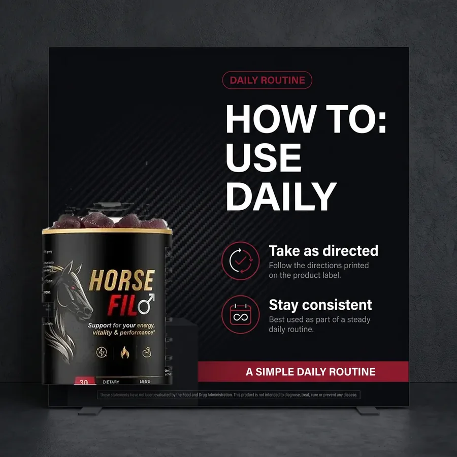 How to use HorseFil daily: take as directed, stay consistent